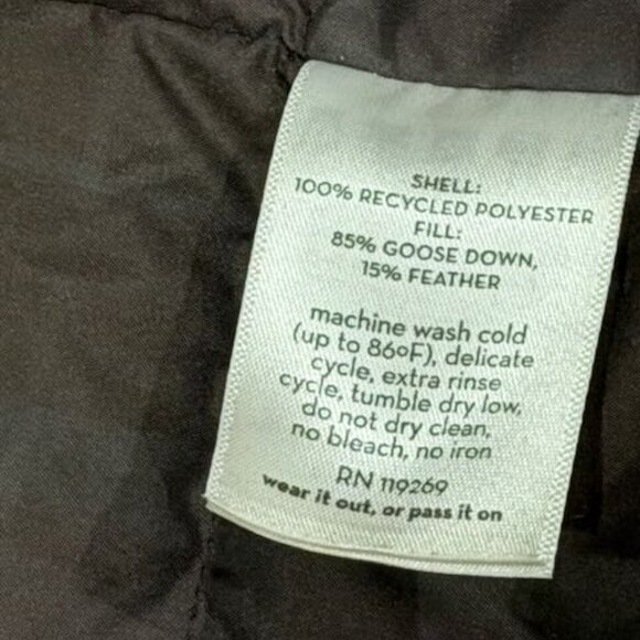 Nau Uptown Down Blazer – Men’s Size XL – Gray – Excellent Condition - Picture 10 of 12